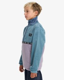 2 Space Lobster - Pullover mit Reißverschlusskragen für Jungen 8-16 Blau EBBFT00129 Billabong