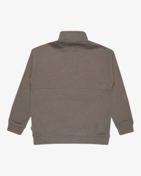 8 Burleigh - Half-Zip Sweatshirt for Boys 8-16 Grey EBBFT00134 Billabong