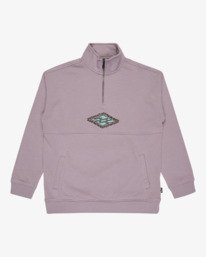 7 Burleigh - Half-Zip Sweatshirt for Boys 8-16 Purple EBBFT00134 Billabong