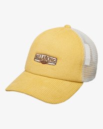 0 Cord - Gorra trucker para chicos Amarillo EBBHA00121 Billabong