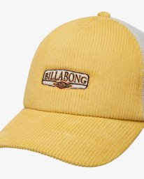 2 Cord - Gorra trucker para chicos Amarillo EBBHA00121 Billabong