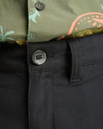 5 Crossfire Solid 15" - Hybrid Boardshorts for Boys 8-16 Black EBBHY03000 Billabong