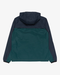 4 Transport - Lightweight Mini Ripstop Windbreaker for Boys 8-16 Blue EBBJK03009 Billabong