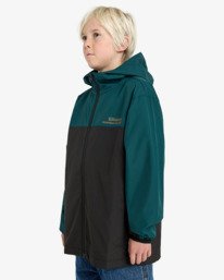 2 Transport - Lightweight Mini Ripstop Windbreaker for Boys 8-16 Black EBBJK03009 Billabong