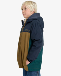 1 Transport - Lightweight Mini Ripstop Windbreaker for Boys 8-16 Blue EBBJK03009 Billabong