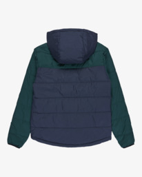 6 Journey Hooded - Licht doorgestikt jack met polyvulling voor Jongens 8-16 Blue EBBJK03010 Billabong