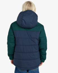 2 Journey Hooded - Licht doorgestikt jack met polyvulling voor Jongens 8-16 Blue EBBJK03010 Billabong