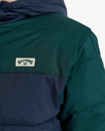 4 Journey Hooded - Licht doorgestikt jack met polyvulling voor Jongens 8-16 Blue EBBJK03010 Billabong
