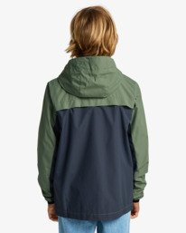 3 Transport - Windbreaker-Jacke f&uuml;r Jungen 8-16 Schwarz EBBJK03011 Billabong