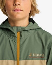 5 Transport - Windbreaker-Jacke f&uuml;r Jungen 8-16 Schwarz EBBJK03011 Billabong