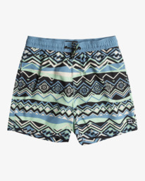 0 Good Times - Short de Natación para Chicos 8-16 Verde EBBJV00110 Billabong