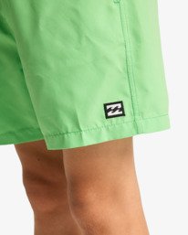 6 All Day Layback 14" - Cal&ccedil;&otilde;es de banho para Rapazes 8-16 Verde EBBJV00115 Billabong