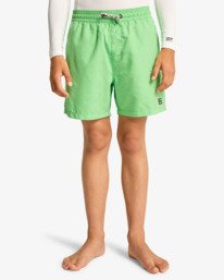 2 All Day Layback 14" - Cal&ccedil;&otilde;es de banho para Rapazes 8-16 Verde EBBJV00115 Billabong