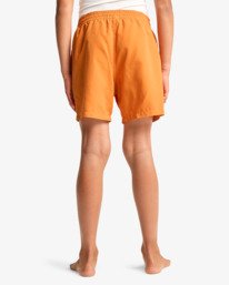 4 All Day Layback 14" - Cal&ccedil;&otilde;es de banho para Rapazes 8-16 Laranja EBBJV00115 Billabong