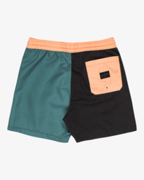 1 Interchange 14" - Short de Natación para Chicos 8 - 16 años Negro EBBJV00120 Billabong