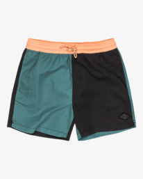 0 Interchange 14" - Short de Natación para Chicos 8 - 16 años Negro EBBJV00120 Billabong