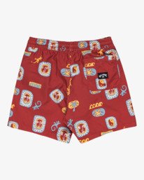 1 Vacay 14" - Schwimmshorts für Jungs 8 - 16 Rot EBBJV00121 Billabong
