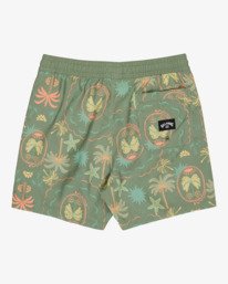 1 Vacay Layback - Swim Shorts for Boys 8-16 Green EBBJV00131 Billabong