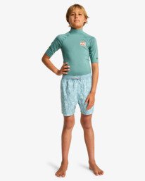 3 Vacay Layback - Schwimmshorts f&uuml;r Jungen 8-16 Weiss EBBJV00131 Billabong
