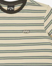 3 Baxter - Short Sleeve T-Shirt for Boys 8-16 Beige EBBKT03003 Billabong