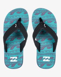 0 All Day Theme - Sandals for Boys Blue EBBL100001 Billabong