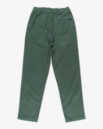 7 Larry Cord - E-Waist Trousers for Boys 8-16 Green EBBNP03005 Billabong