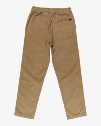 5 Larry Cord - Kordhose mit elastischer Taille für Jungen 8-16 Braun EBBNP03005 Billabong