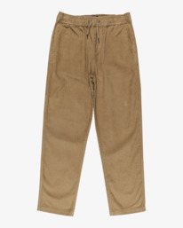 4 Larry Cord - Kordhose mit elastischer Taille für Jungen 8-16 Braun EBBNP03005 Billabong