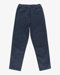 7 Larry Cord - E-Waist Trousers for Boys 8-16 Black EBBNP03005 Billabong