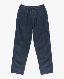 6 Larry Cord - E-Waist Trousers for Boys 8-16 Black EBBNP03005 Billabong