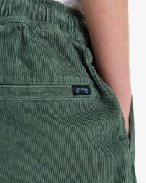 5 Larry Cord - E-Waist Trousers for Boys 8-16 Green EBBNP03005 Billabong