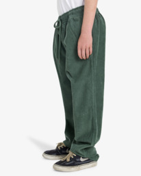 3 Larry Cord - E-Waist Trousers for Boys 8-16 Green EBBNP03005 Billabong