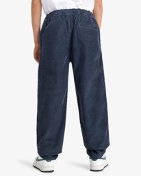 2 Larry Cord - E-Waist Trousers for Boys 8-16 Black EBBNP03005 Billabong