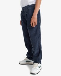 3 Larry Cord - E-Waist Trousers for Boys 8-16 Black EBBNP03005 Billabong