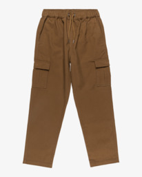 4 Larry Cargo - Pantalon cargo taille élastique pour Garçon 8-16 ans Marron EBBNP03007 Billabong