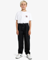 1 Larry Cargo - Hose mit elastischer Taille für Jungen 8-16 Schwarz EBBNP03007 Billabong