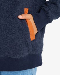 5 Boundary Shore - Fleece met Rits voor Jongens 8-16 Black EBBPF03000 Billabong