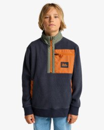 0 Boundary Shore - Fleece met Rits voor Jongens 8-16 Black EBBPF03000 Billabong