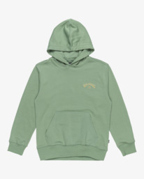 0 Foundation - Pullover con cappuccio da Ragazzo 8-16 Green EBBSF00127 Billabong