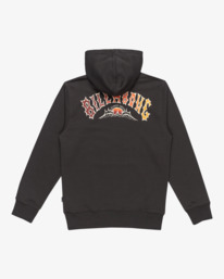 1 Foundation - Pullover con cappuccio da Ragazzo 8-16 Black EBBSF00127 Billabong