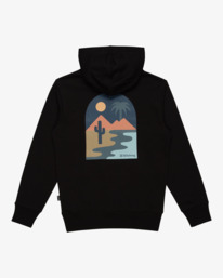 1 Compass - Pullover Hoodie for Boys 8 - 16 Black EBBSF00128 Billabong