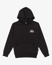 0 Compass - Pullover Hoodie for Boys 8 - 16 Black EBBSF00128 Billabong