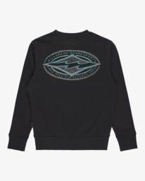 5 Foundation Cr - Rundhals-Sweatshirt für Jungen 8-16 Schwarz EBBSF00131 Billabong