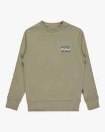 4 Foundation Cr - Rundhals-Sweatshirt für Jungen 8-16 Grün EBBSF00131 Billabong