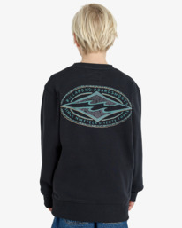 1 Foundation Cr - Rundhals-Sweatshirt für Jungen 8-16 Schwarz EBBSF00131 Billabong