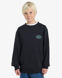 0 Foundation Cr - Rundhals-Sweatshirt für Jungen 8-16 Schwarz EBBSF00131 Billabong