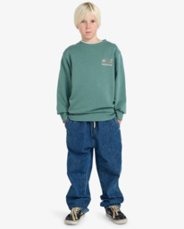 1 Foundation Cr - Rundhals-Sweatshirt für Jungen 8-16 Blau EBBSF00131 Billabong