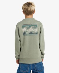 1 Foundation Cr - Rundhals-Sweatshirt für Jungen 8-16 Grün EBBSF00131 Billabong
