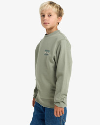 2 Foundation Cr - Rundhals-Sweatshirt für Jungen 8-16 Grün EBBSF00131 Billabong