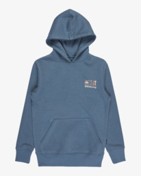 4 Foundation Po - Kapuzenpulli für Jungen 8-16 Blau EBBSF00132 Billabong